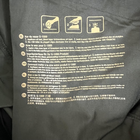 Fjallraven Vidda Pro Pants Mens 37 Long Brown Black G-1000 Hiking Cargo - Picture 4 of 16